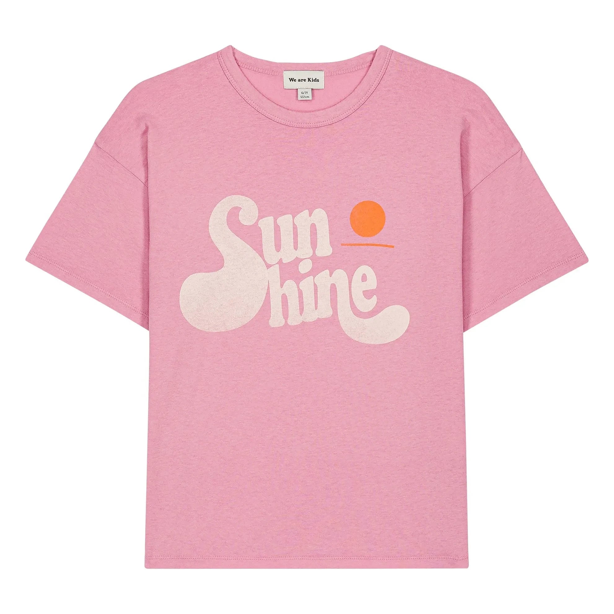 We Are Kids - Dylan Sunshine organic cotton T-shirt | Pink