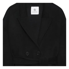 Anine Bing - Dylan Wool and Cashmere Coat | Black