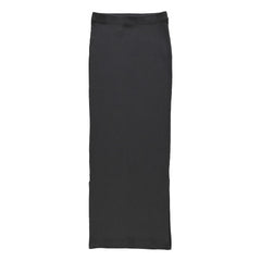 Poudre Organic - Hydrangea Fitted Skirt - Women's Collection | Black