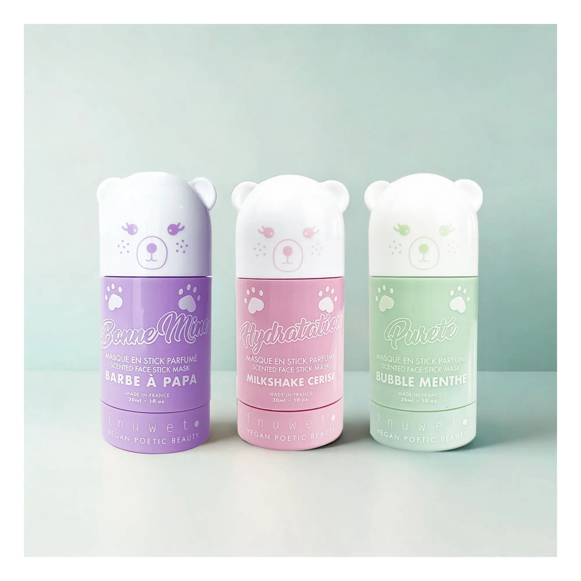 Inuwet - Bubble Mint Purifying Clay Stick Mask