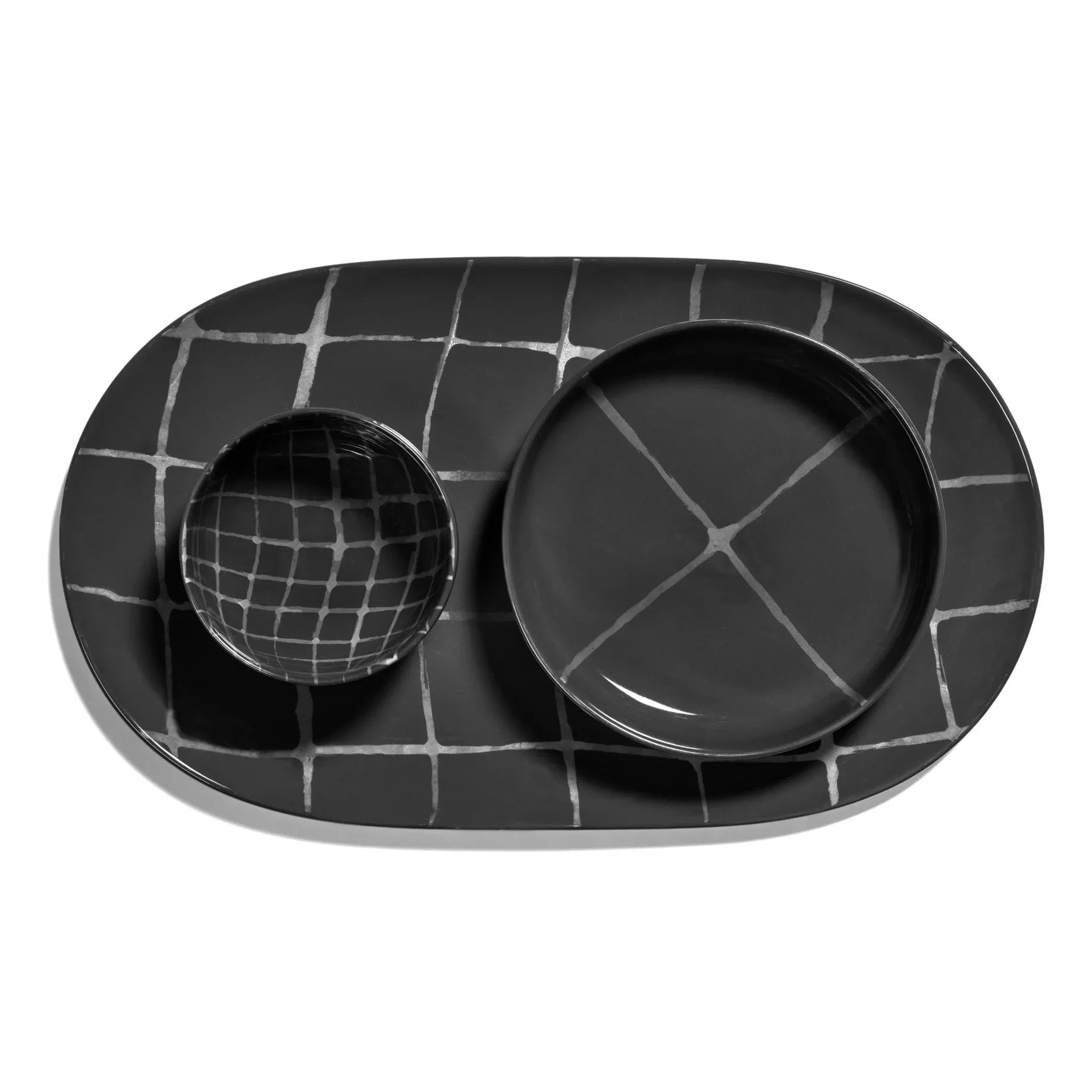 Serax - Zuma serving plate, Kelly Wresler | Blue