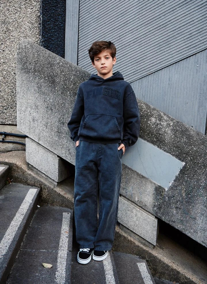 Finger in the nose - Renzo Organic Cotton Jogger | Black