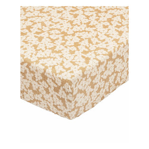 Nobodinoz - Elastic Fitted Sheet Wabi-Sabi Sakura | Mustard