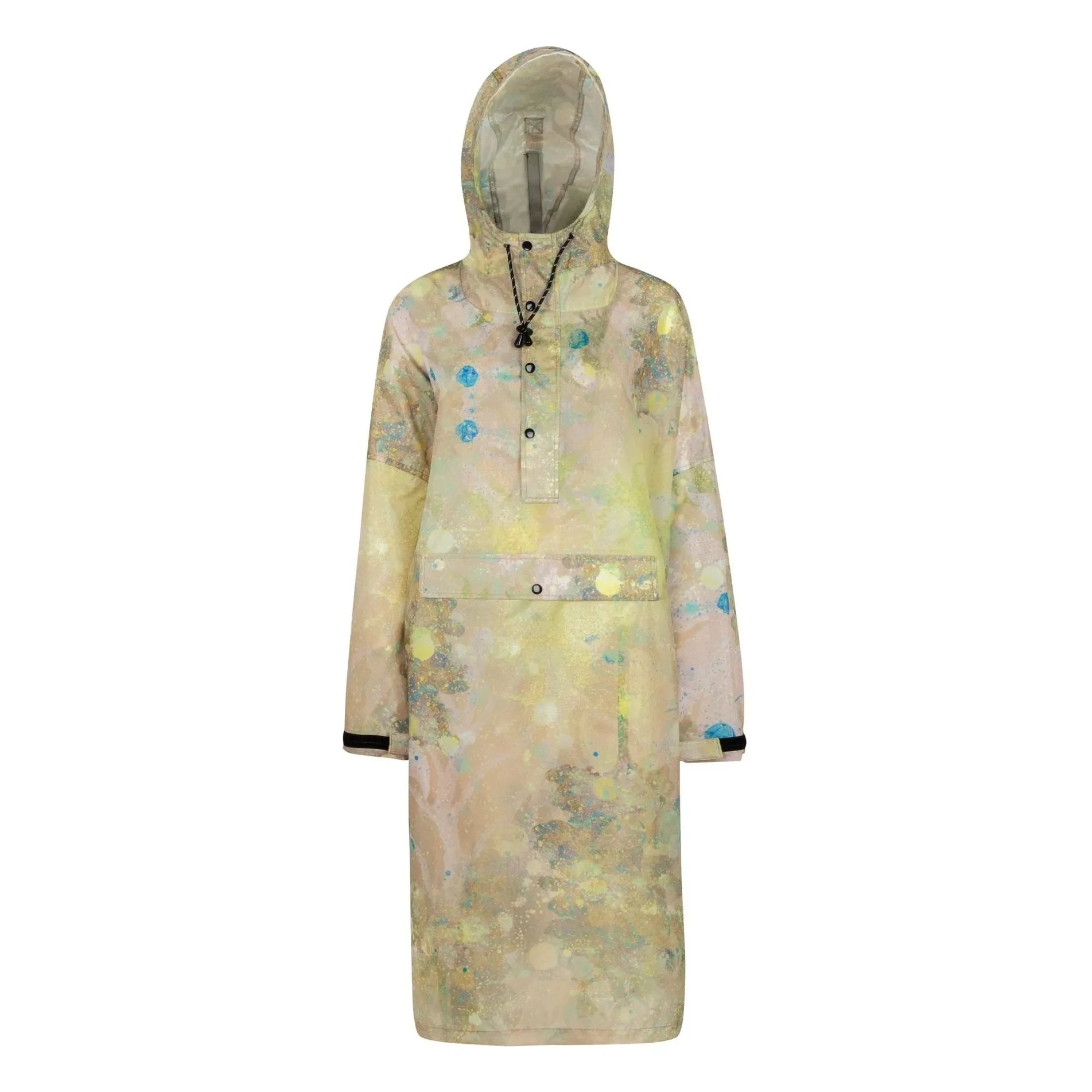Rainkiss - Flora Rain Poncho | Yellow