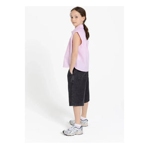 Finger in the nose - Denim Bermuda Şort Tate | Gri