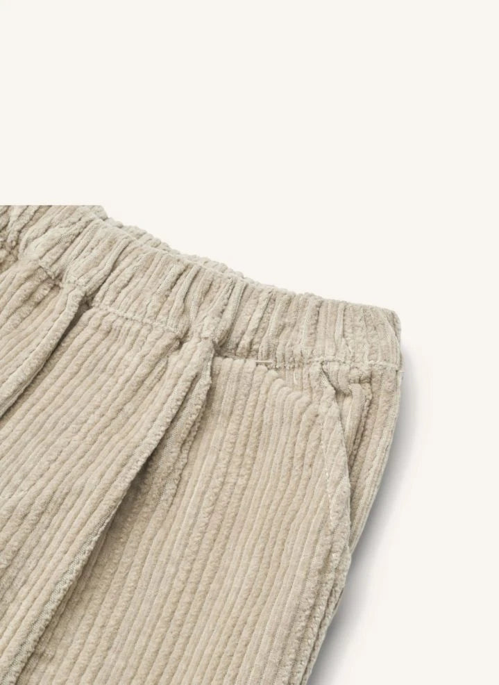 Liewood - Borris organic cotton velvet pants | Beige