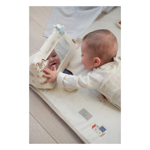 Glass Glass - Vintage Toys activity mirror | Beige