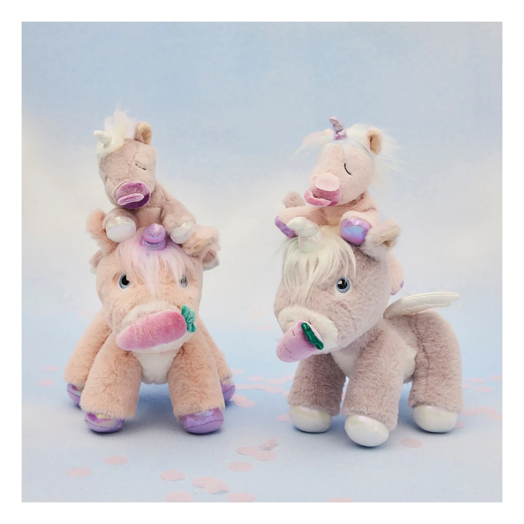 Olli Ella - Işıltılı Unicorn Peluş | Pembe