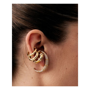 Sigal - Jüpiter Earcuff | Altın/Gümüş