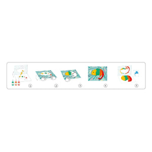 Djeco - Finger Painting Set