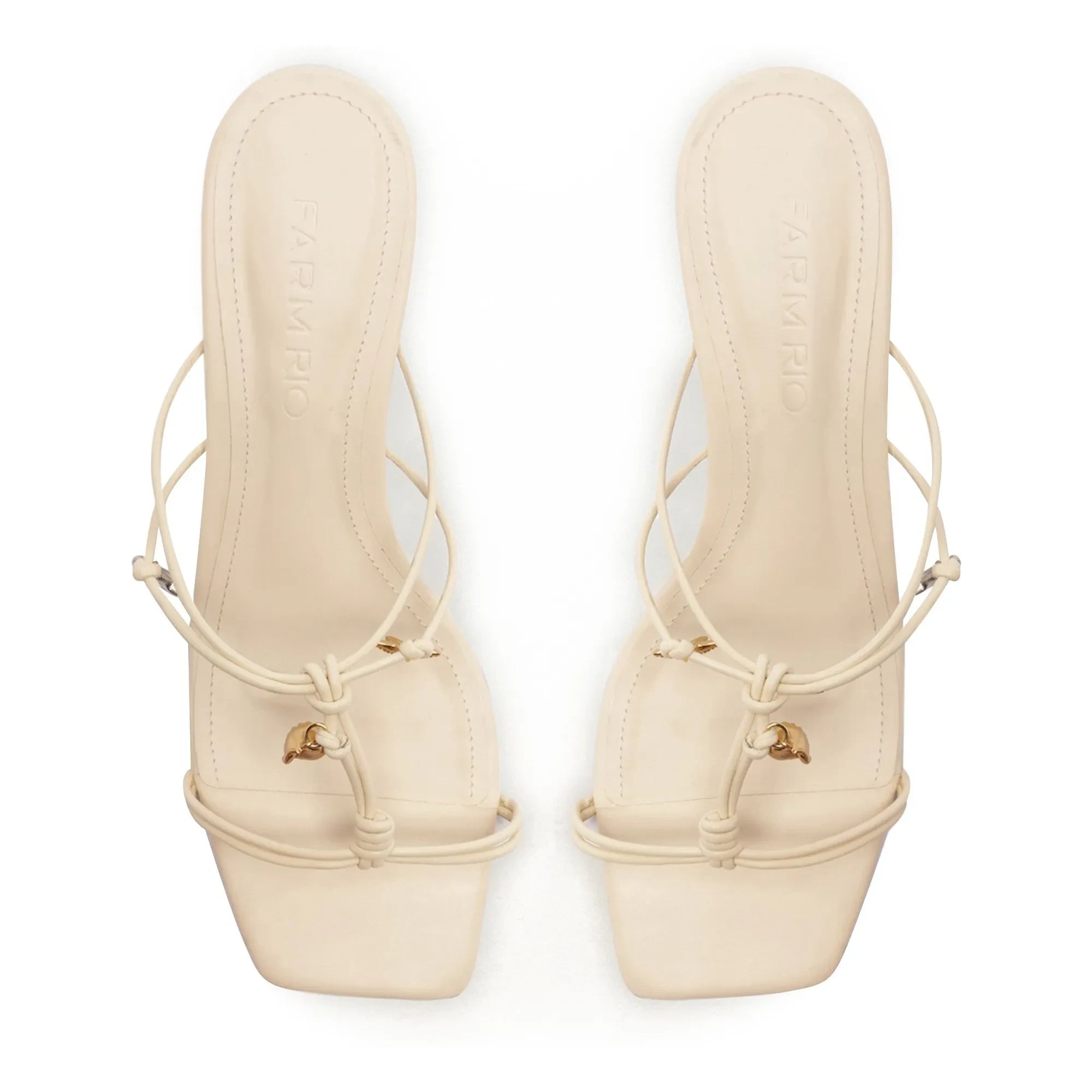 Farm Rio - Sea Block sandals | Ivory