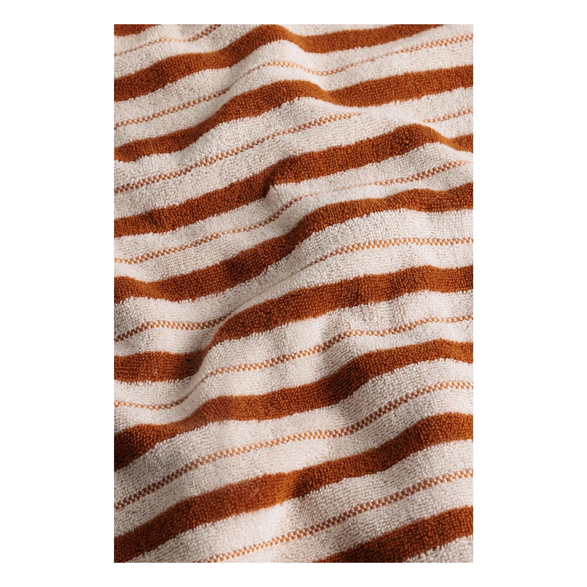 Baina - San Luis guest towel | Terracotta