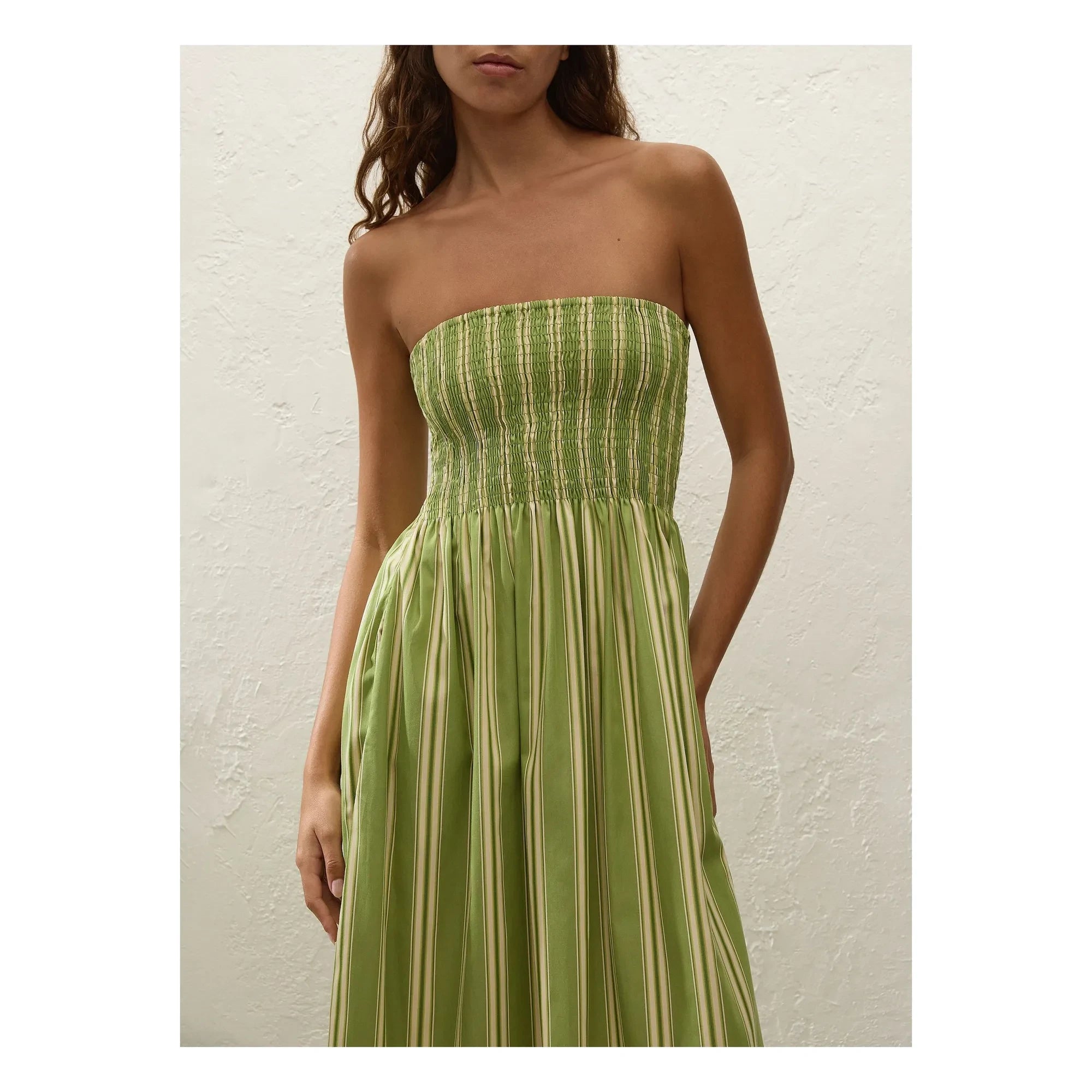 Faithfull the Brand - Jamie Striped Dress | Green