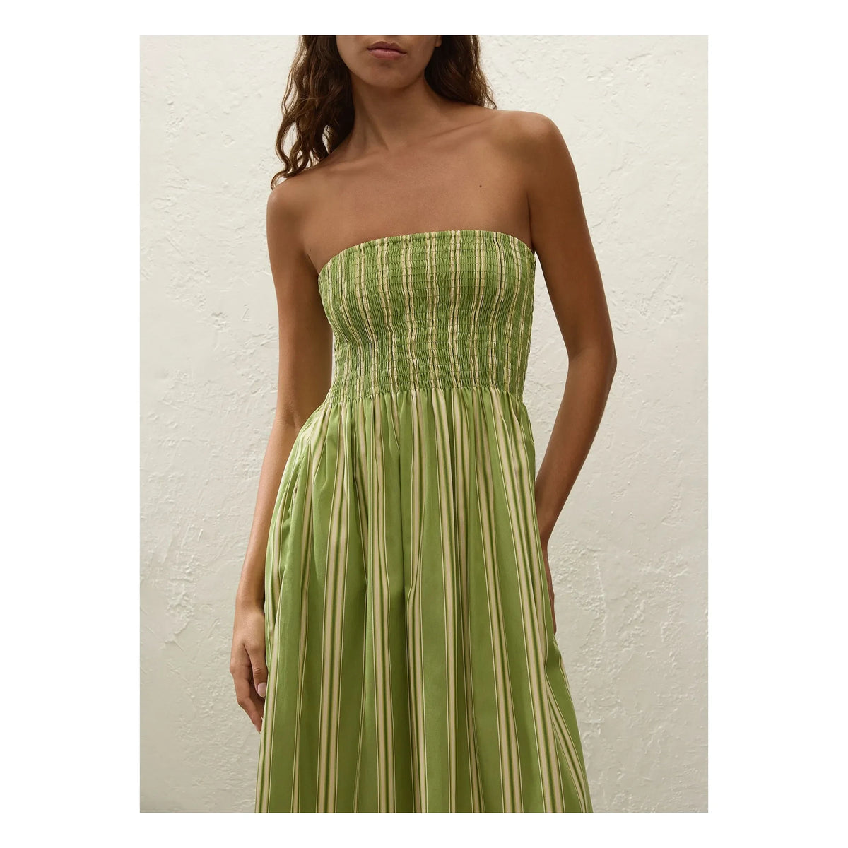 Faithfull the Brand - Jamie Striped Dress | Green