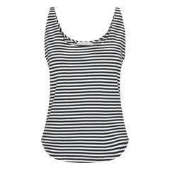 By Bar - Cotton Striped Tank Top | Night Blue