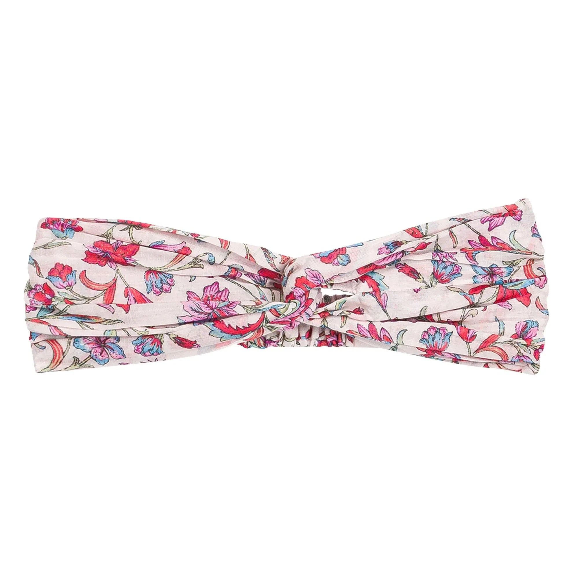 Louise Misha - Yuriria Organic Cotton Floral Hair Band | Cream