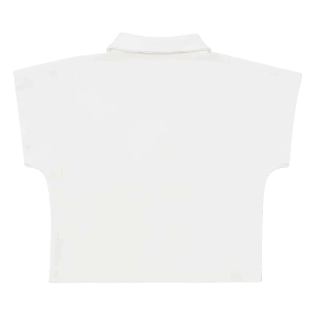 Donsje - Ivelle Peter Pan Collar Top | White