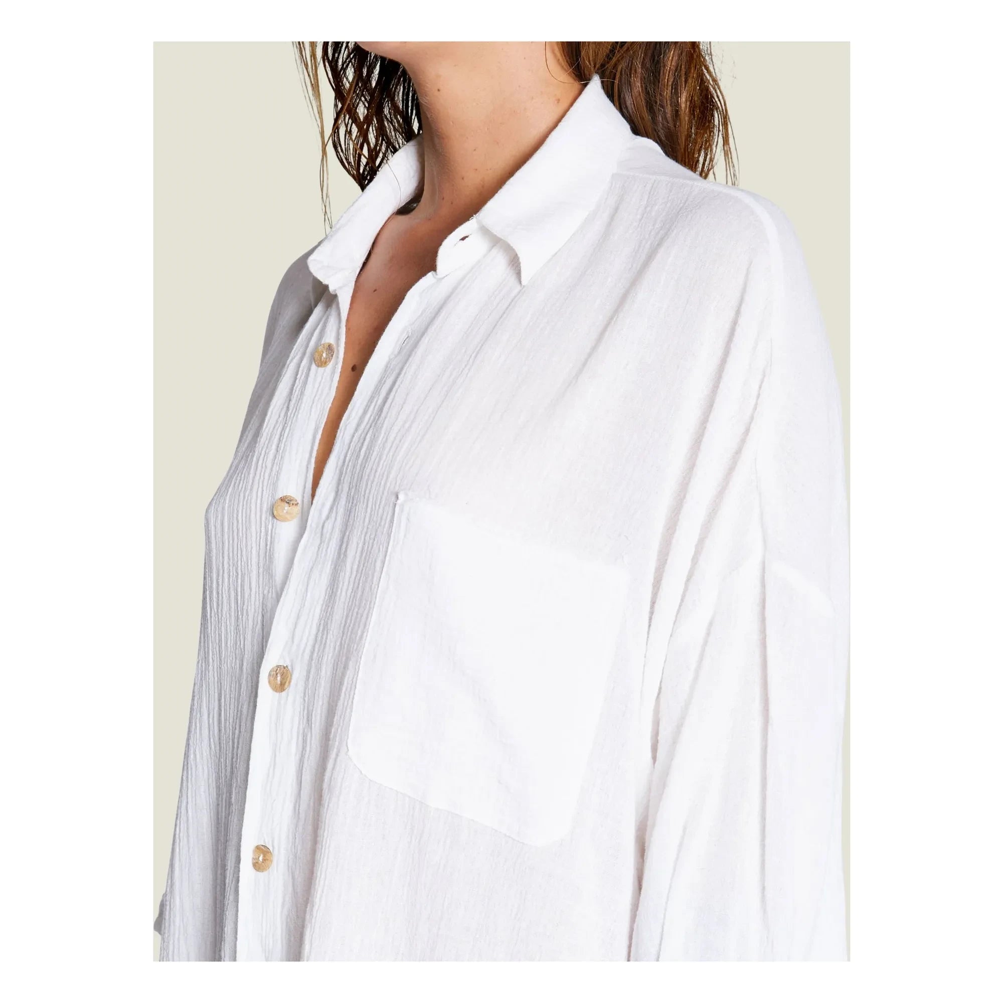 Maison Saint Julien - Mykonos Cotton Gingham Dress | Off-White