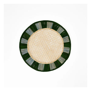 Coro Cora - Twisted American Placemat | Green