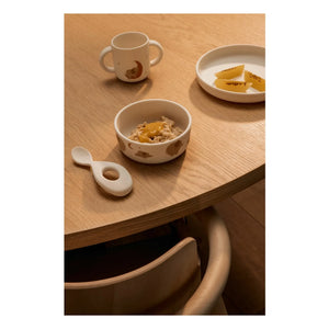 Liewood - VIVI silicone dinnerware set - 4-piece | Elephant/Creme de la creme