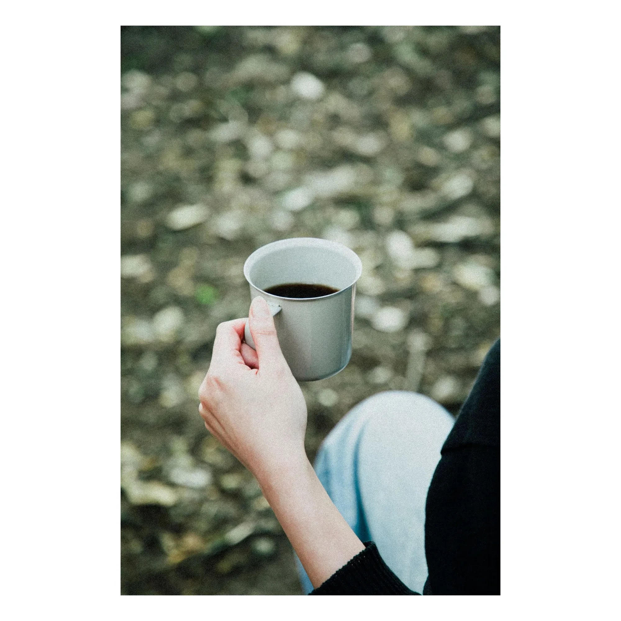 Kinto - Foris Enamel Mug | Ivory