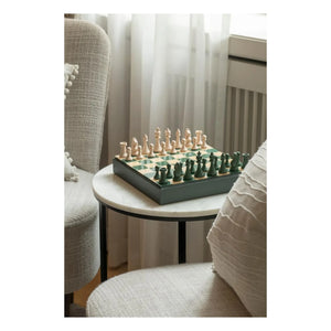 PrintWorks - Chess Set | Dark Green
