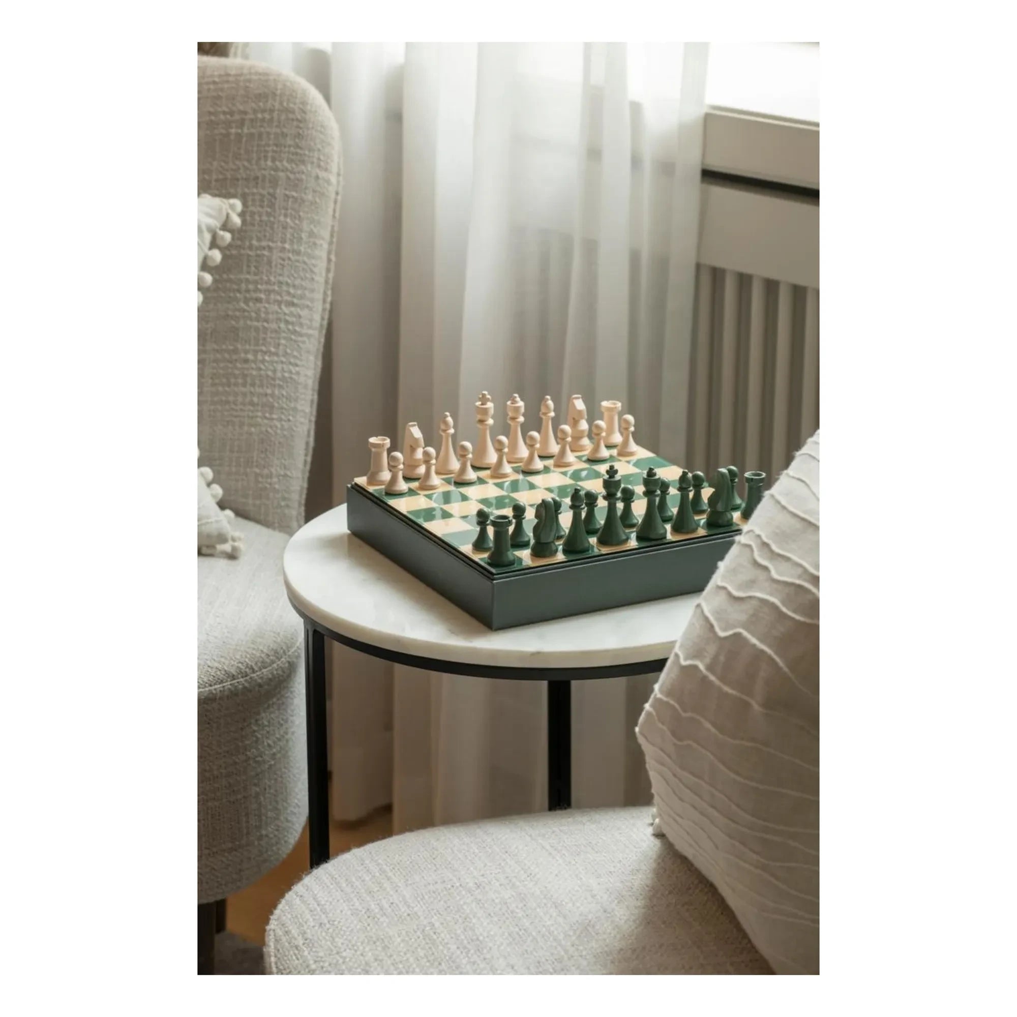 PrintWorks - Chess Set | Dark Green