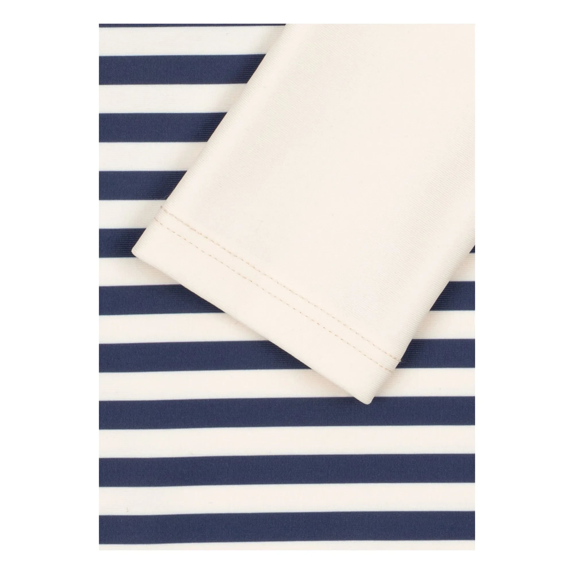 Konges Sløjd - Striped UV Protection Swimsuit Recycled Fibres | Ecru