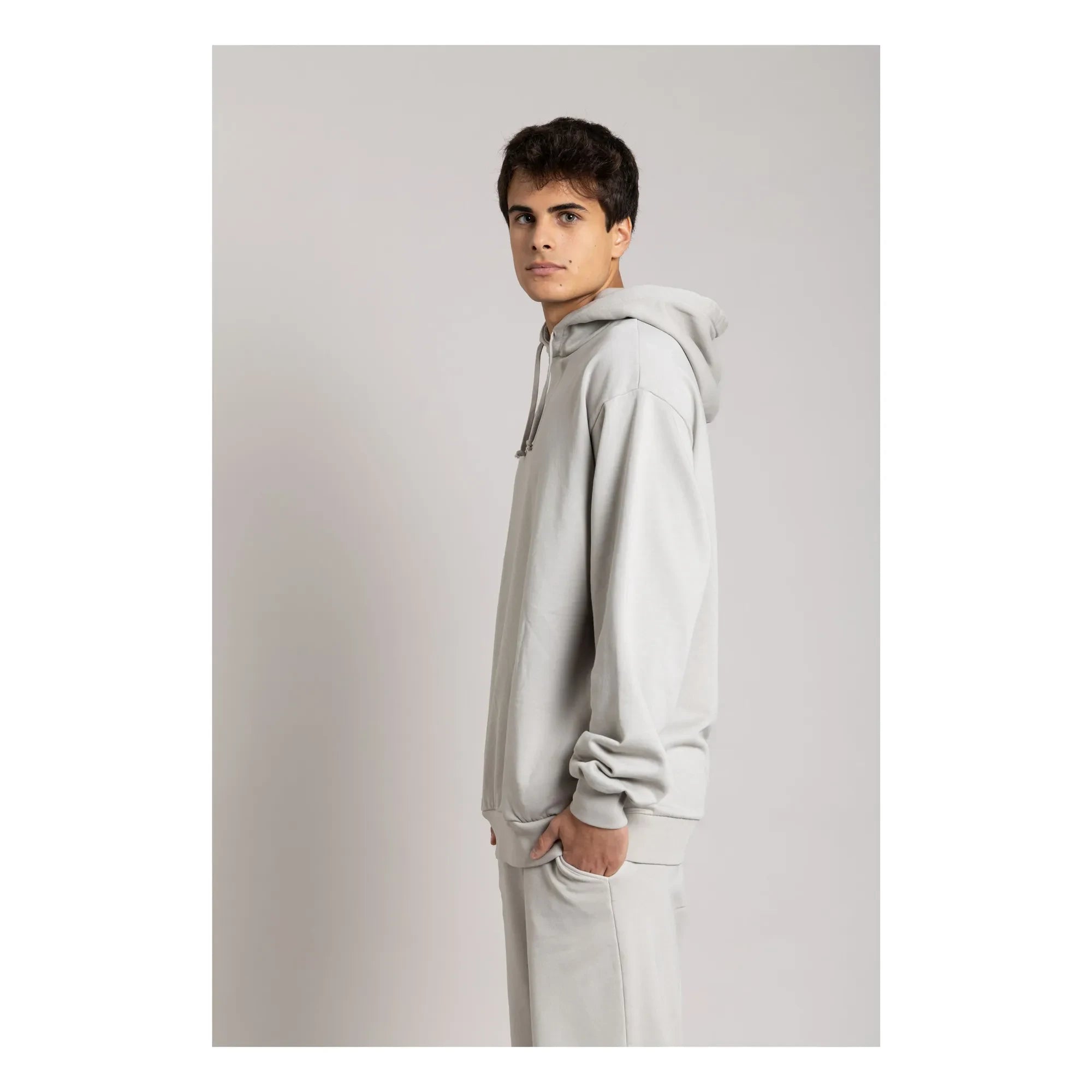 Smallable Man - Java Organic Cotton Sweatshirt | Pearl Grey