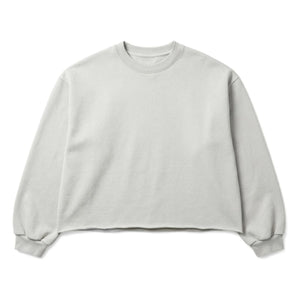 Smallable Woman - Bria Organic Cotton Sweatshirt | Pearl Gray