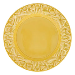 House of Capricorn - Vime Dinner Plate | Mustard