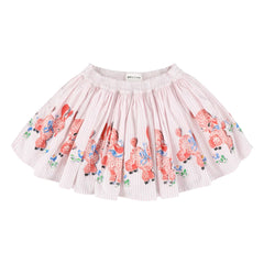 Morley - Striped Whizz Skirt | Light Pink
