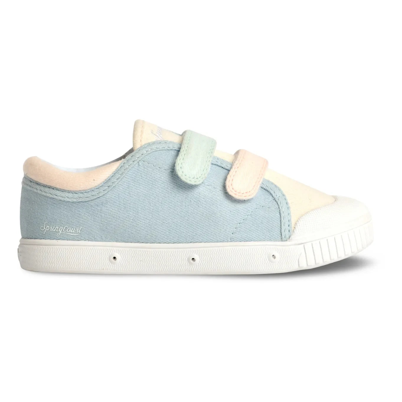 Spring Court - G2 Low-Top Striped Sneakers Special Edition | Blue