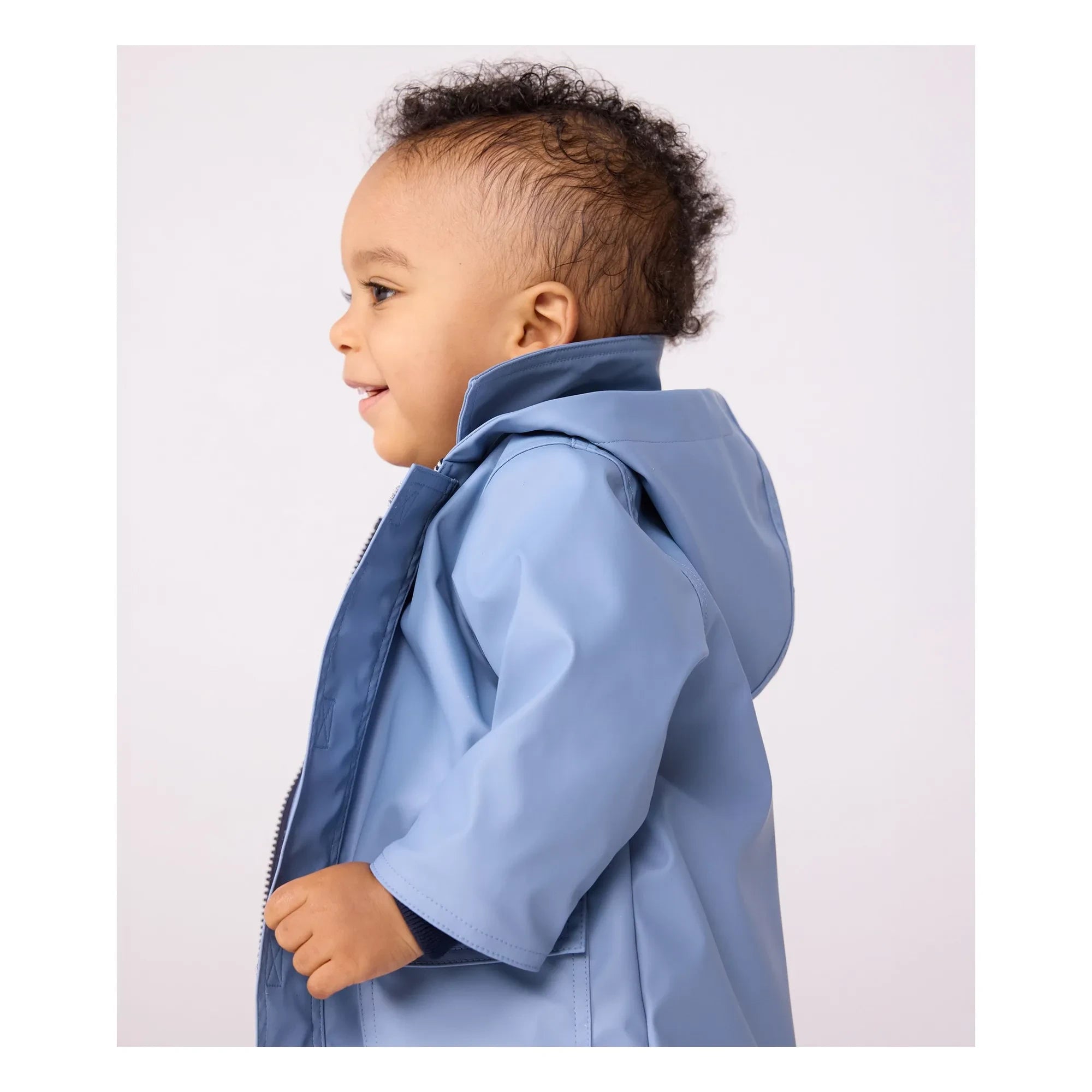 Petit Bateau - Iconic Waxed Recycled Fiber Baby | Blue