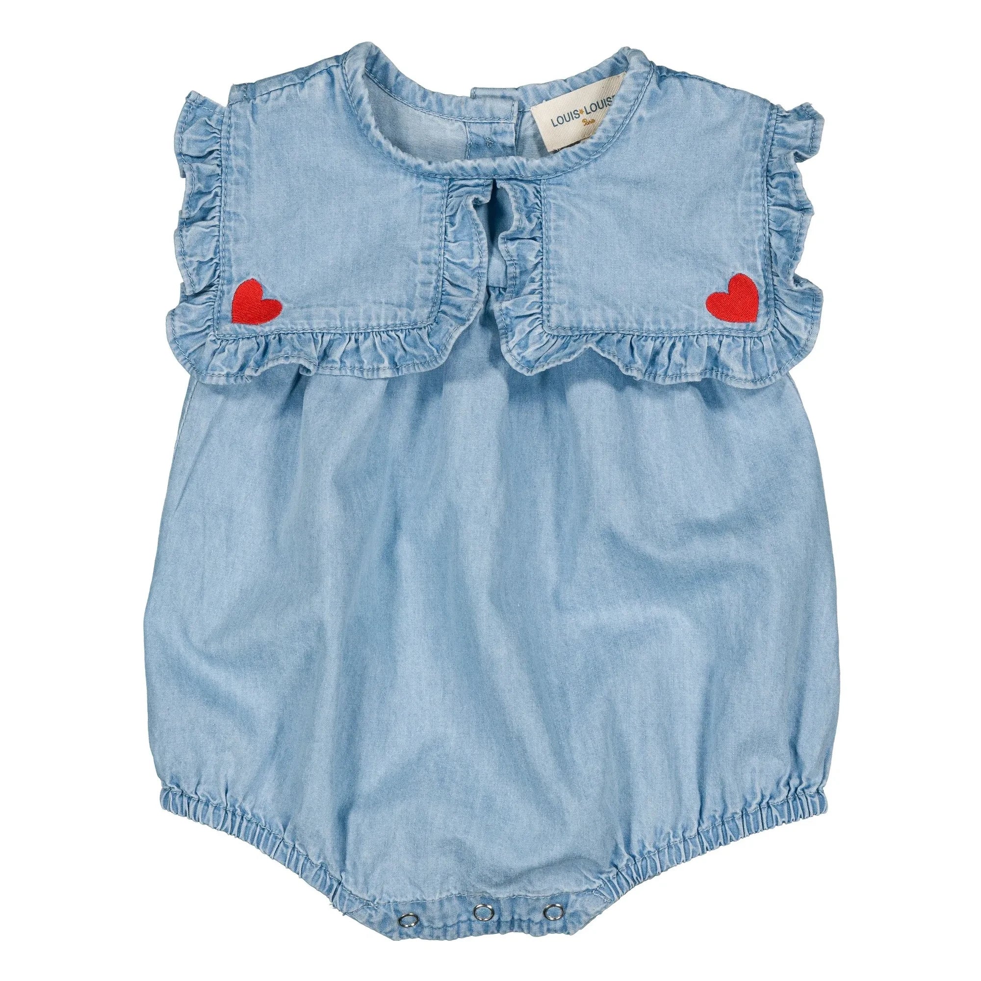 Louis Louise - Celesta Chambray tulum | Açık Mavi