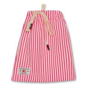 AO76 - Tare Striped Swimsuit | Pink