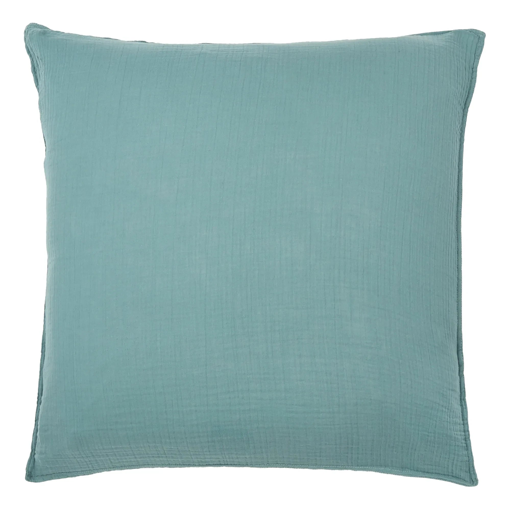Haomy - Cotton Voile Pillow Cover | Blue Stone
