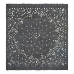Kujten - Effy Cashmere Voile Bandana | Black