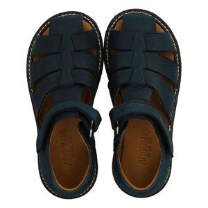 Angulus - Fisher Nubuck Sandal Kids | Navy