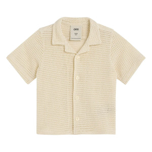 OAS - Nicaro Crochet Shirt | Ecru