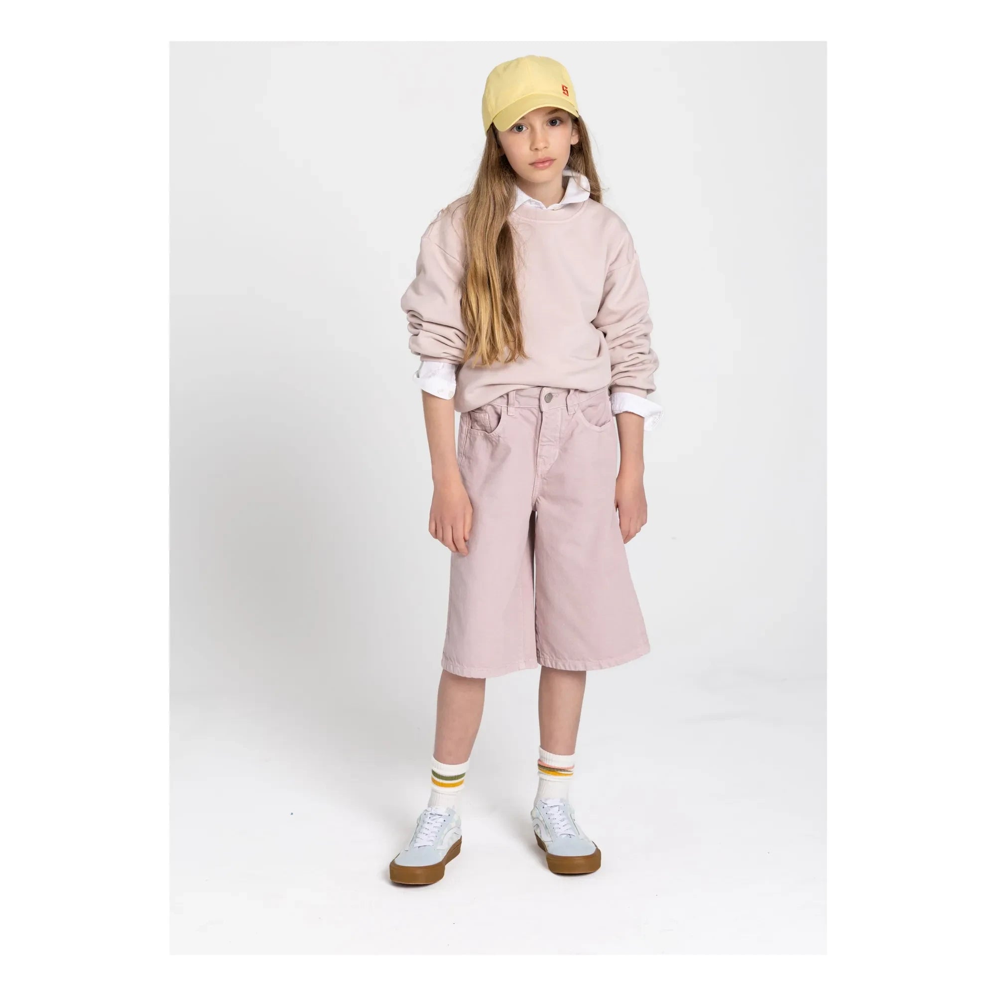 Smallable Kid - Russel Bermuda Shorts | Powder Pink