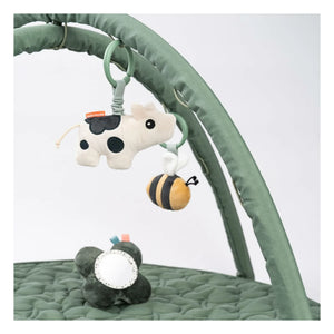 Done by deer - Tiny Farm Play Mat | Green