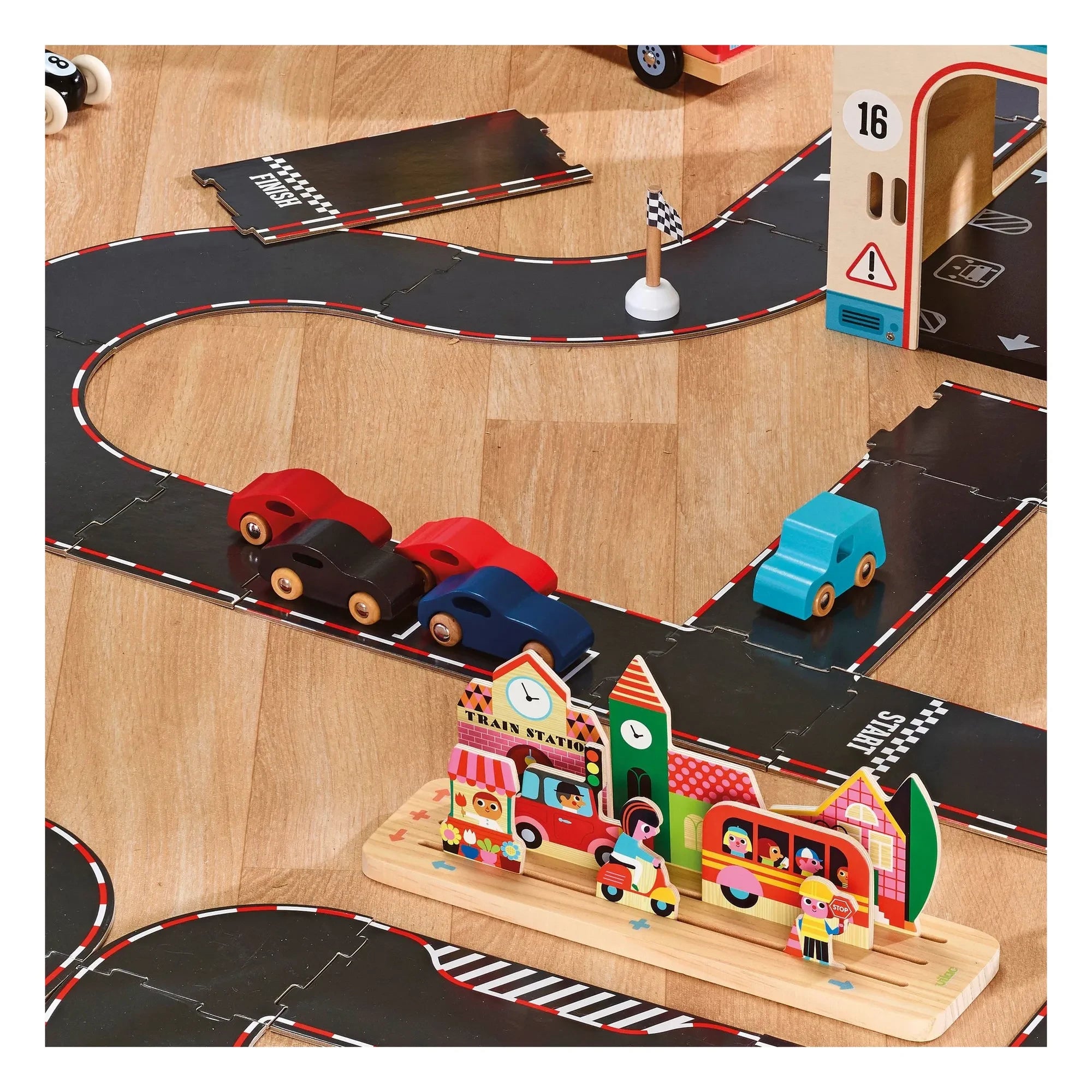 Vilac - 4-Piece Super Cars Set