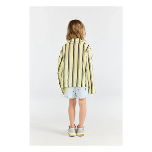 The Animals Observatory - Polka Dot Short Gardener | Light Blue