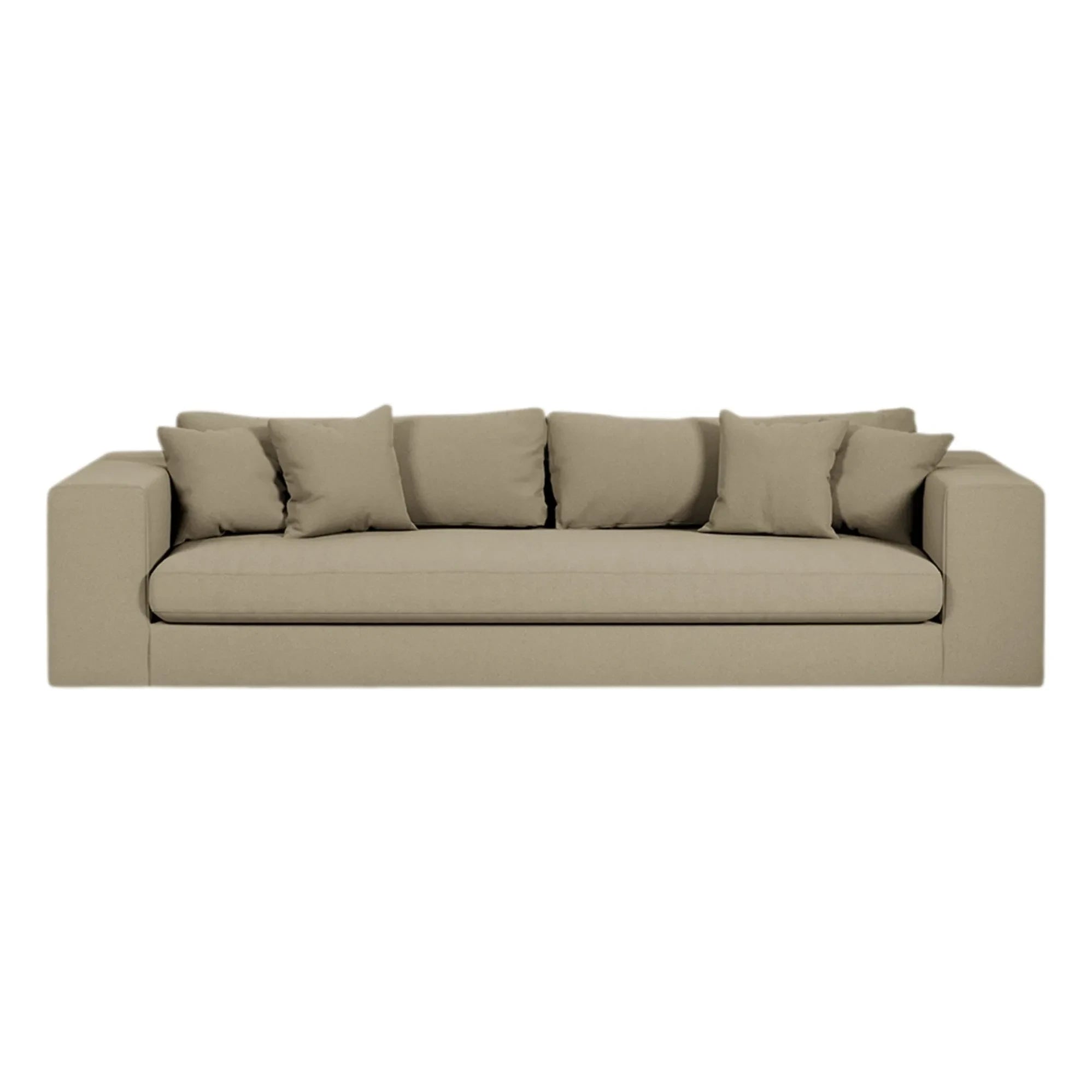 Panac Edition - Bellechasse 3-Seater Sofa, Cotton and Linen - 245 cm | Linen