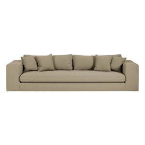 Panac Edition - Bellechasse 3-Seater Sofa, Cotton and Linen - 245 cm | Linen