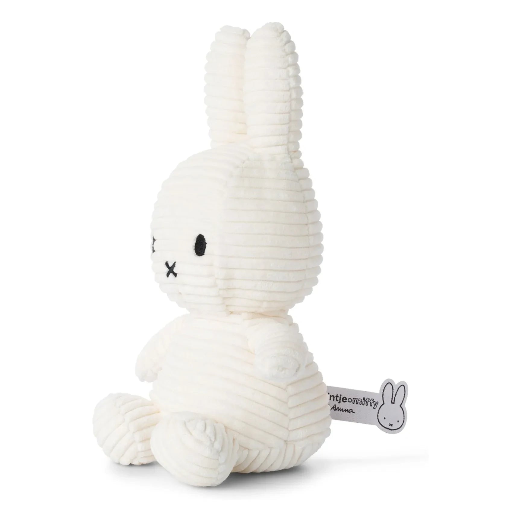 Bon Ton Toys - Kadife Miffy peluş oyuncak | Ecru