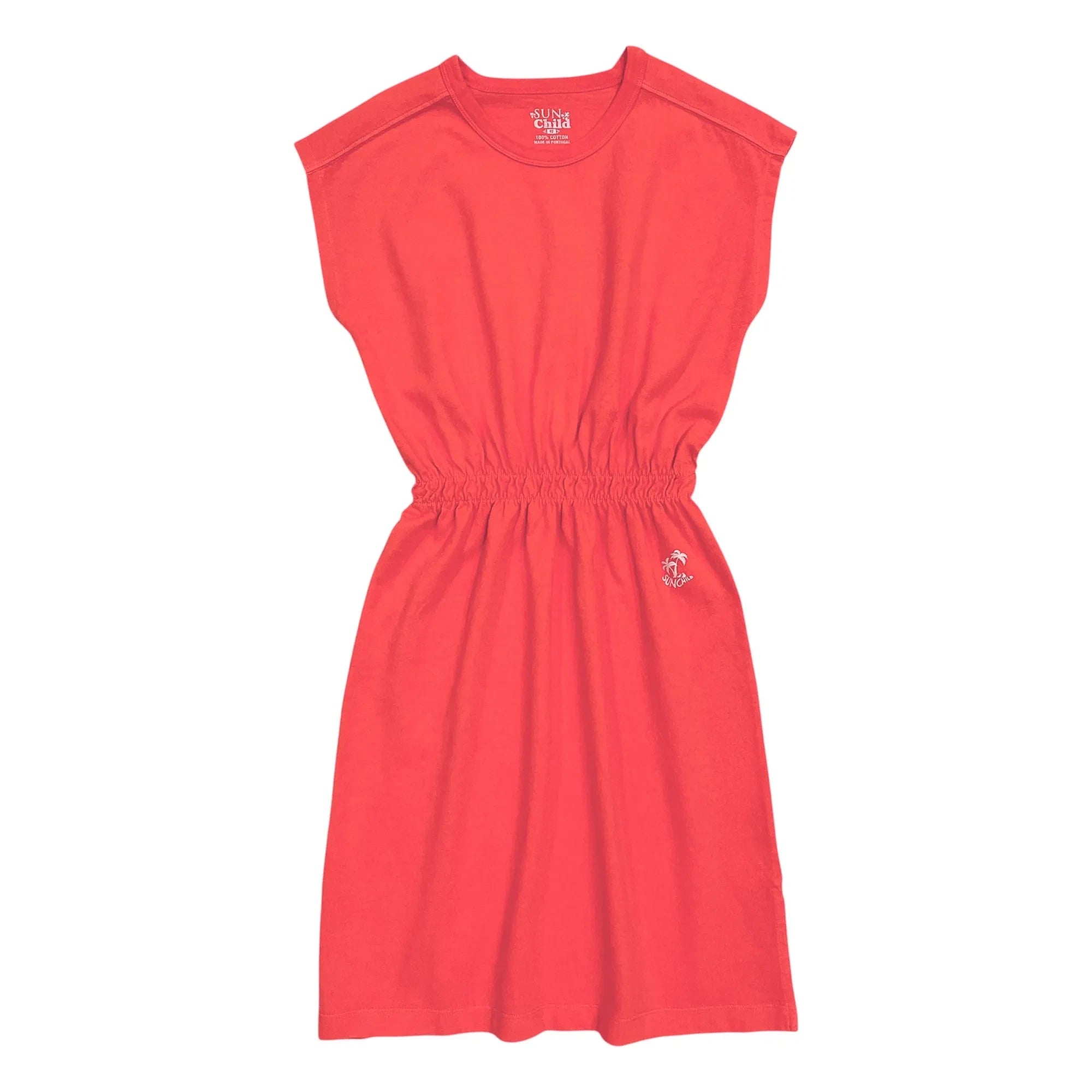 Sunchild - Somoa T-Shirt Dress | Tangerine