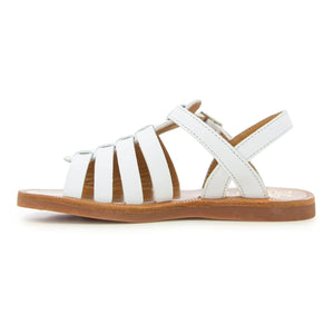 Pom d'Api - Plagette Strappy Sandals | White
