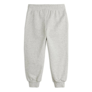 Mini Rodini - Alien organic cotton joggers | Heather gray
